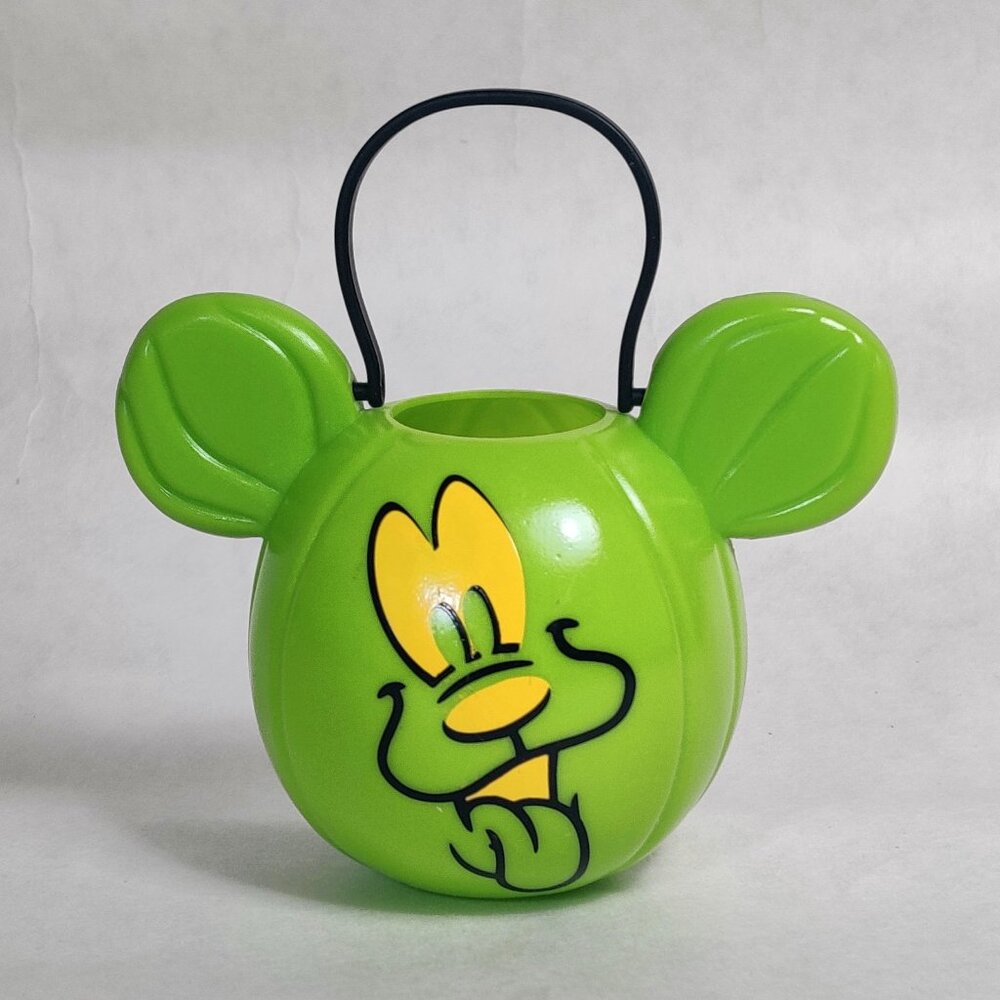 Disney Parks Halloween Mini Jack-o'-Lantern Pumpkin Pluto's Pursuit Dog Green